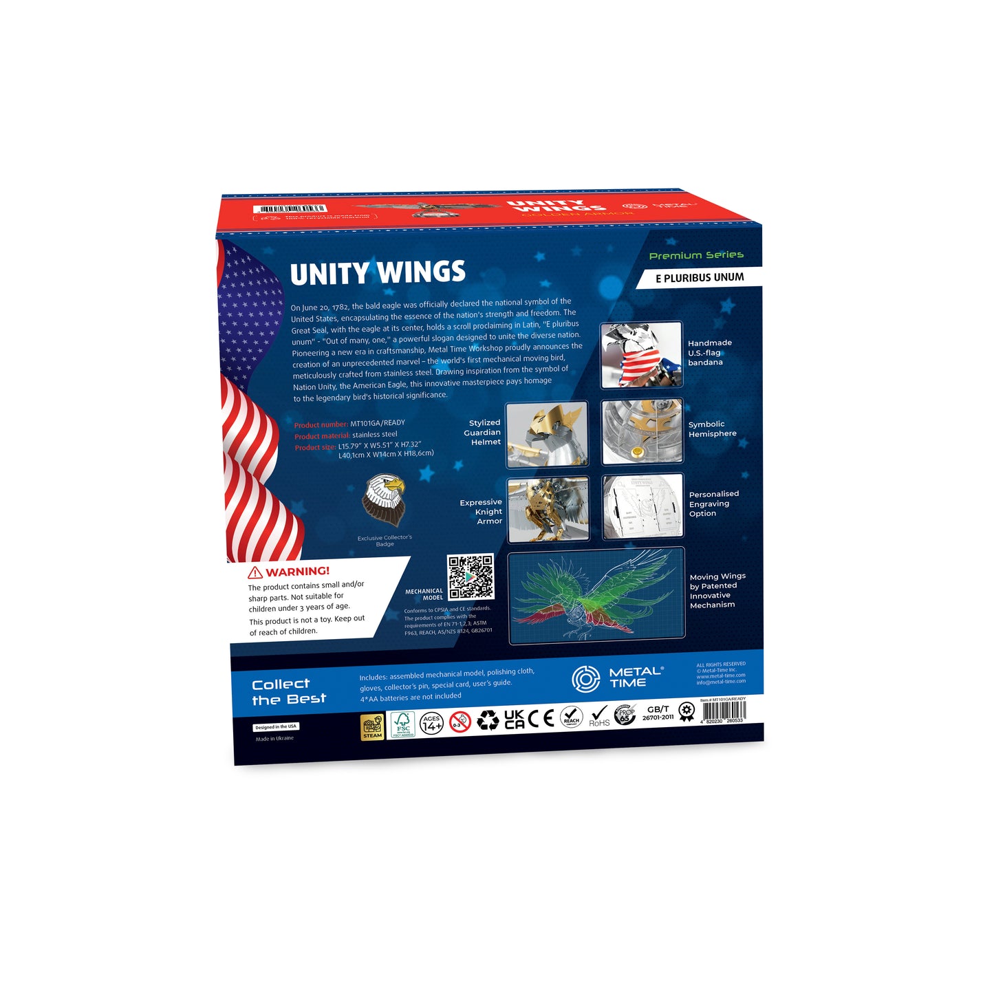 UNITY WINGS GOLDEN ARMOR