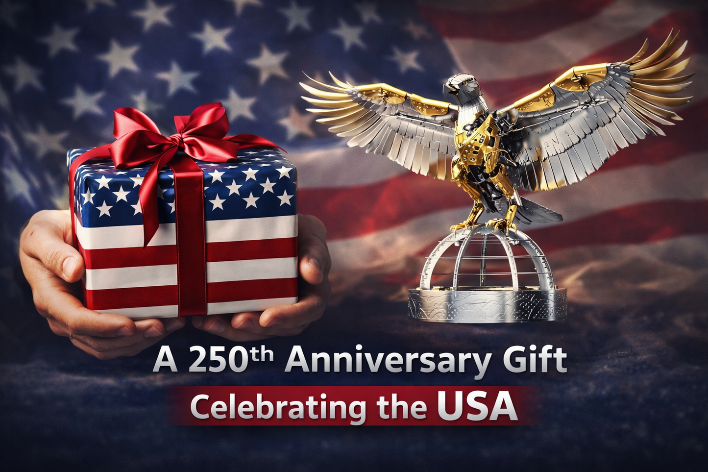 UNITY WINGS GOLDEN ARMOR Hand-Embellished with Swarovski® crystals