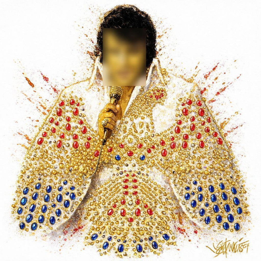 UNITY WINGS GOLDEN ARMOR Hand-Embellished with Swarovski® crystals