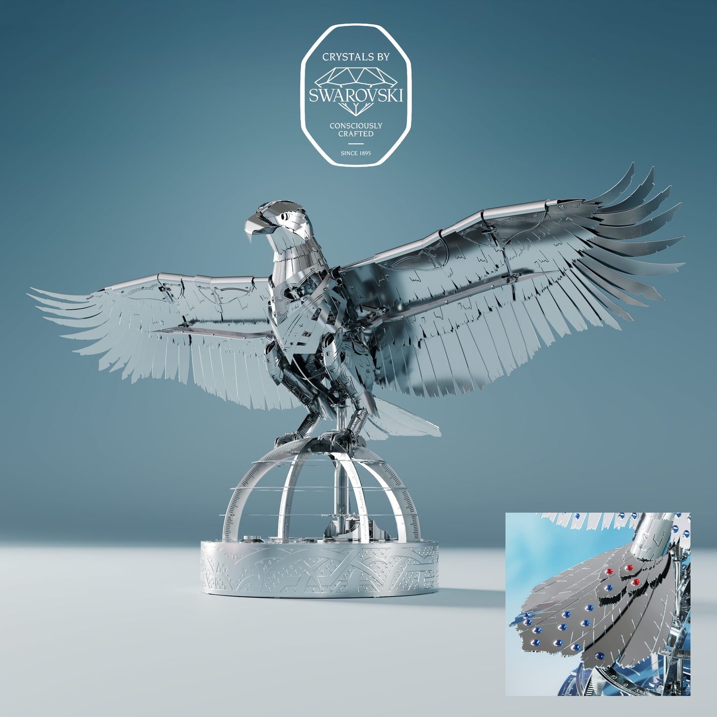 THE GREAT EAGLE EMBELLISHED SWAROVSKI® CRYSTALS