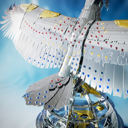 UNITY WINGS GOLDEN ARMOR Hand-Embellished with Swarovski® crystals